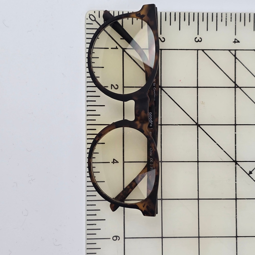 Goodr Insert Coin To Continue Blue Light Glasses Tortoise Brown Keyhole With Bag - Picture 9 of 12